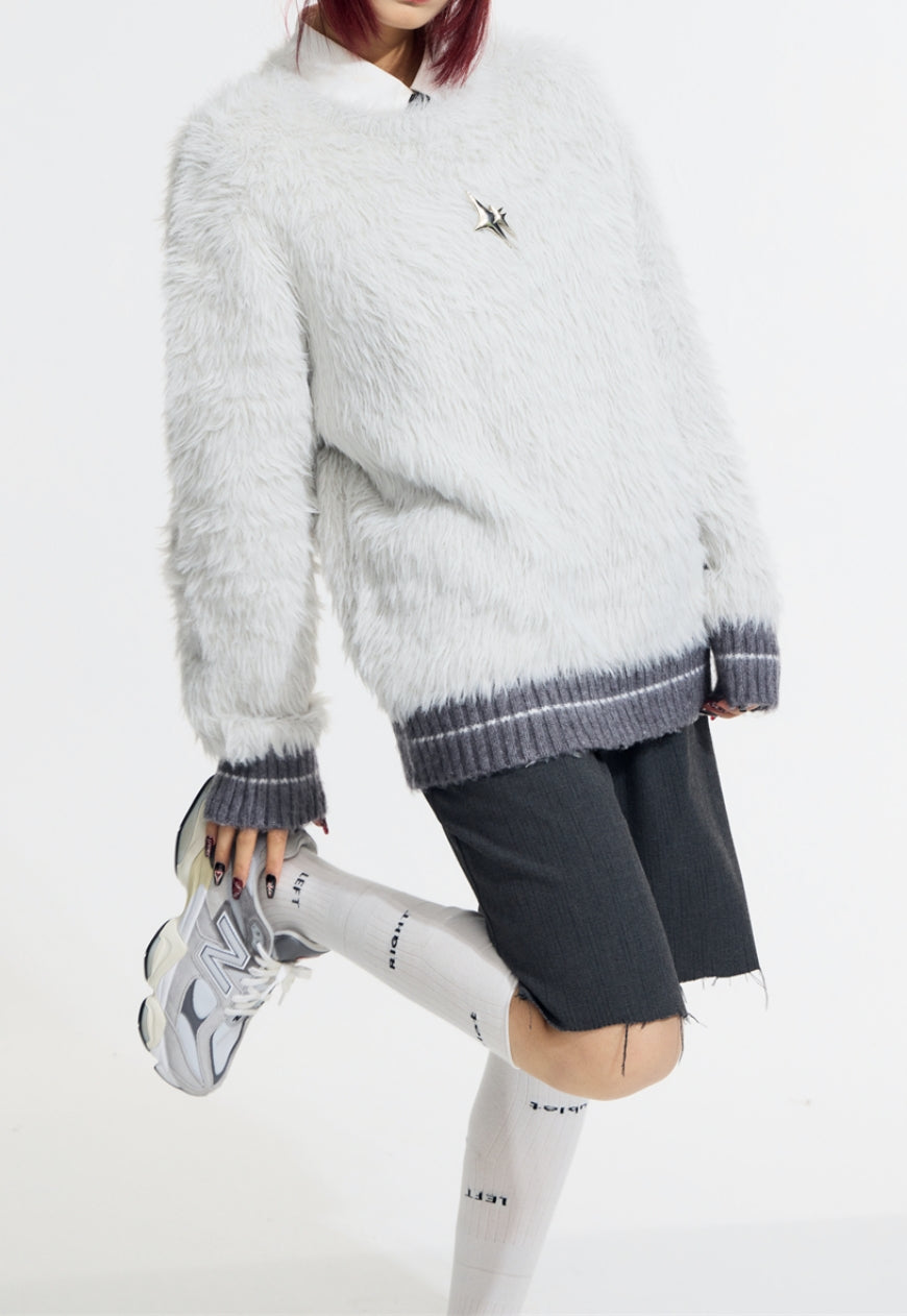 Men's Star Embellished Sweater