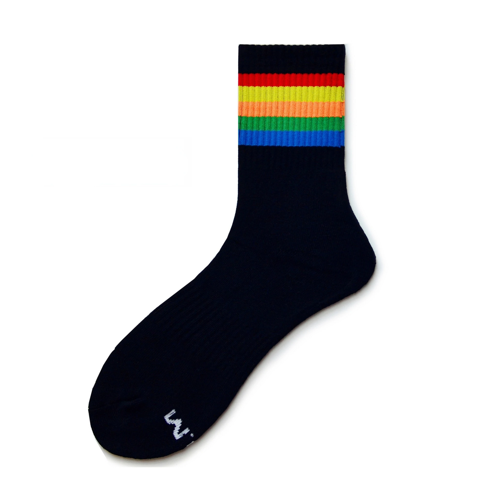 Men's Rainbow Stripe Sports Socks