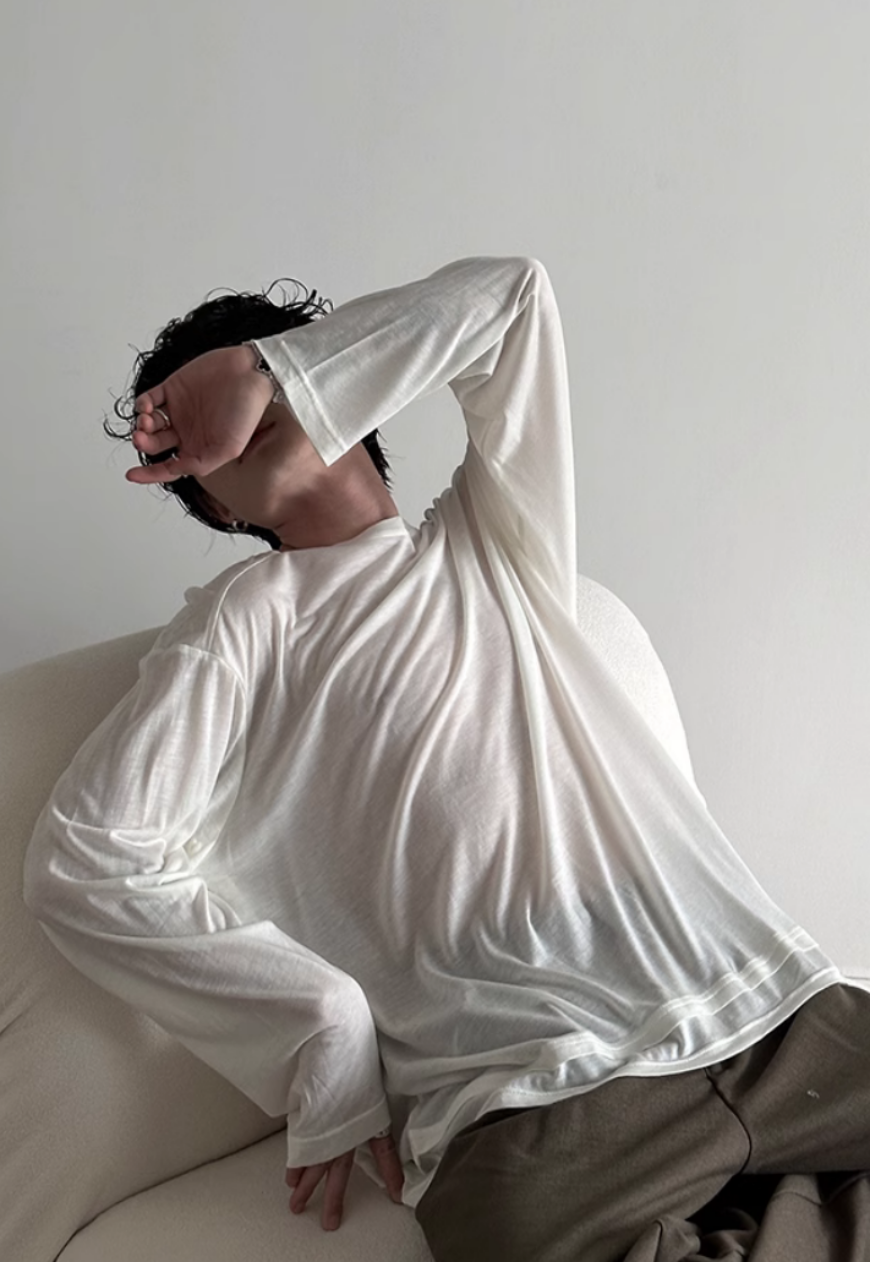 Men's Lightweight bottoming shirt