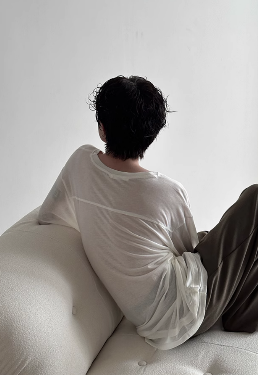 Men's Lightweight bottoming shirt