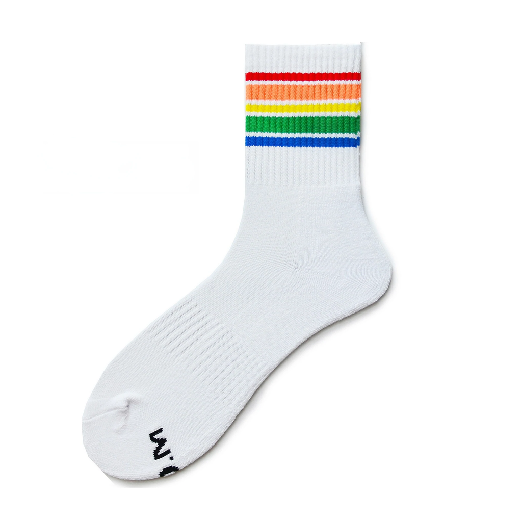 Men's Rainbow Stripe Sports Socks