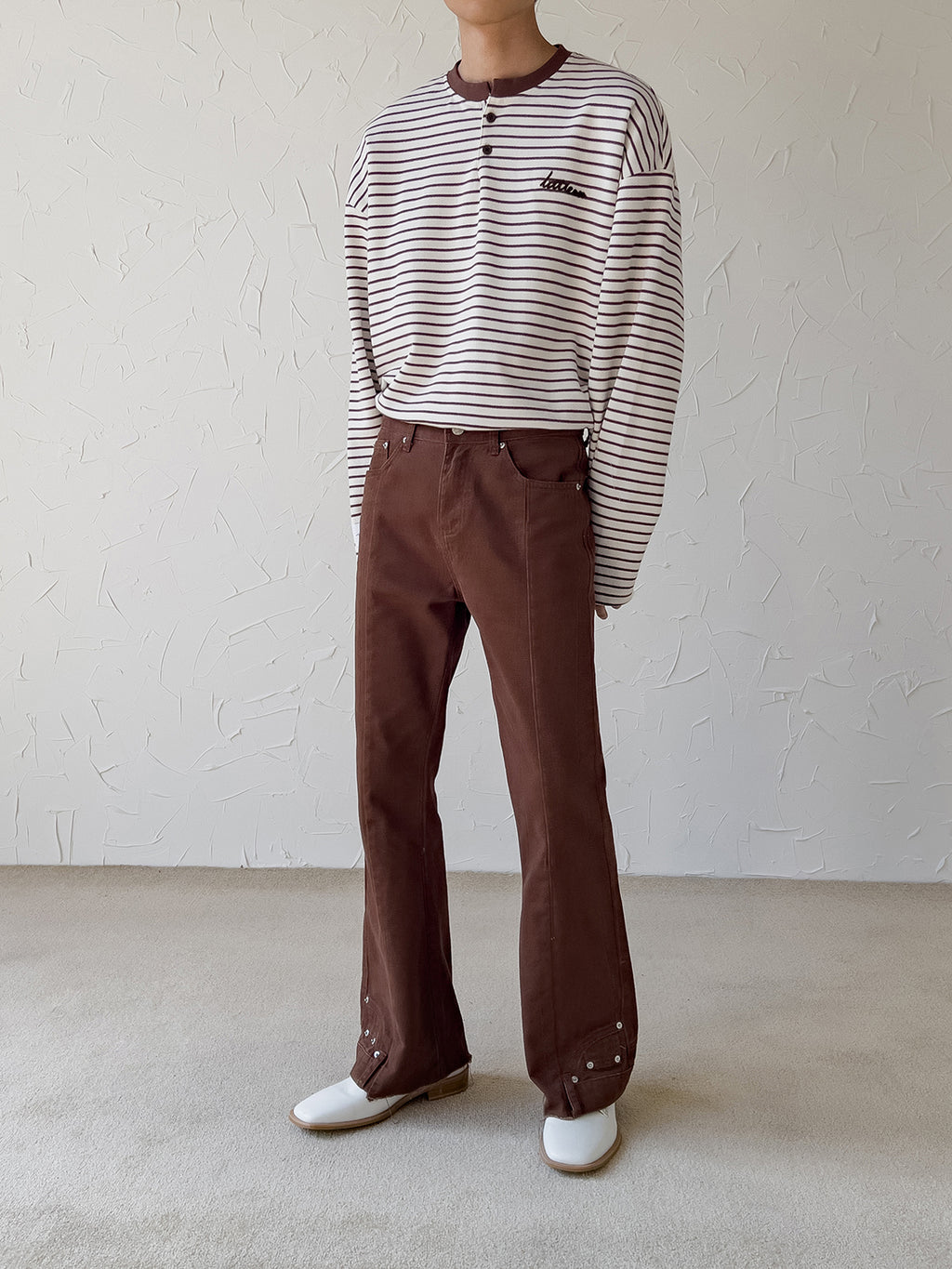 Men's Design 3D Line Jeans