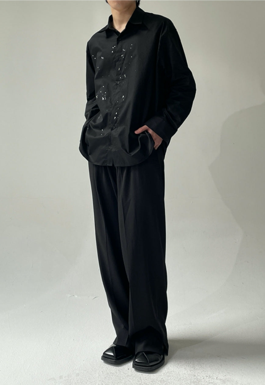 Men's inkjet craft shirt