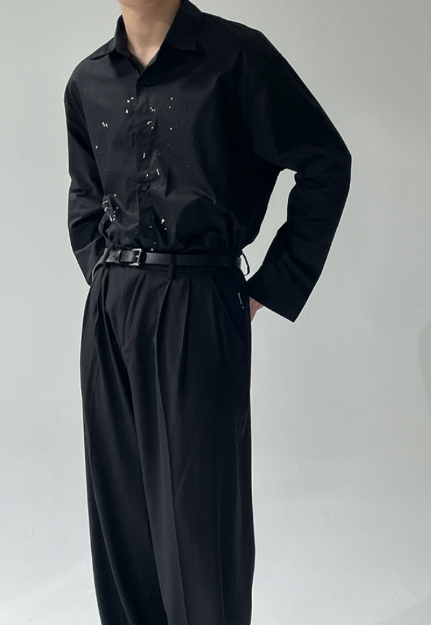 Men's inkjet craft shirt