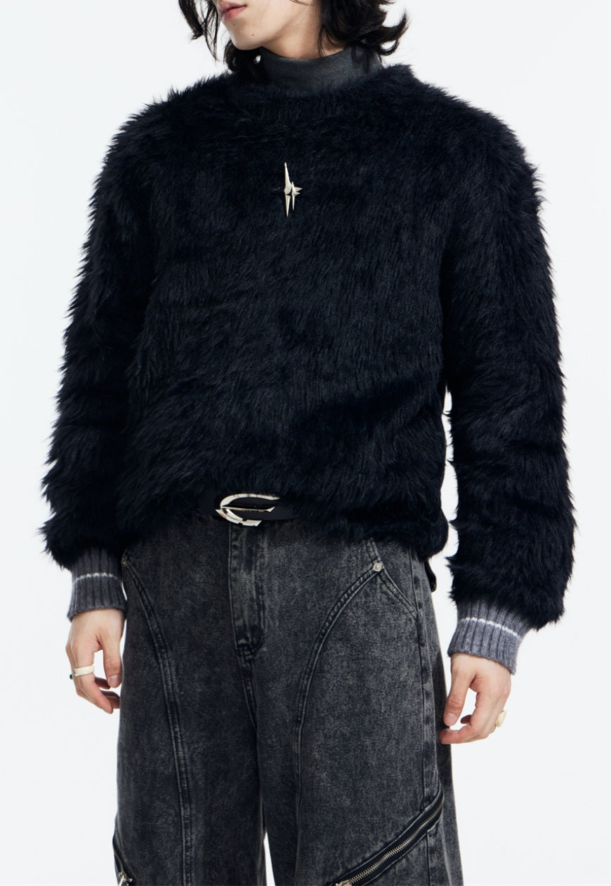Men's Star Embellished Sweater