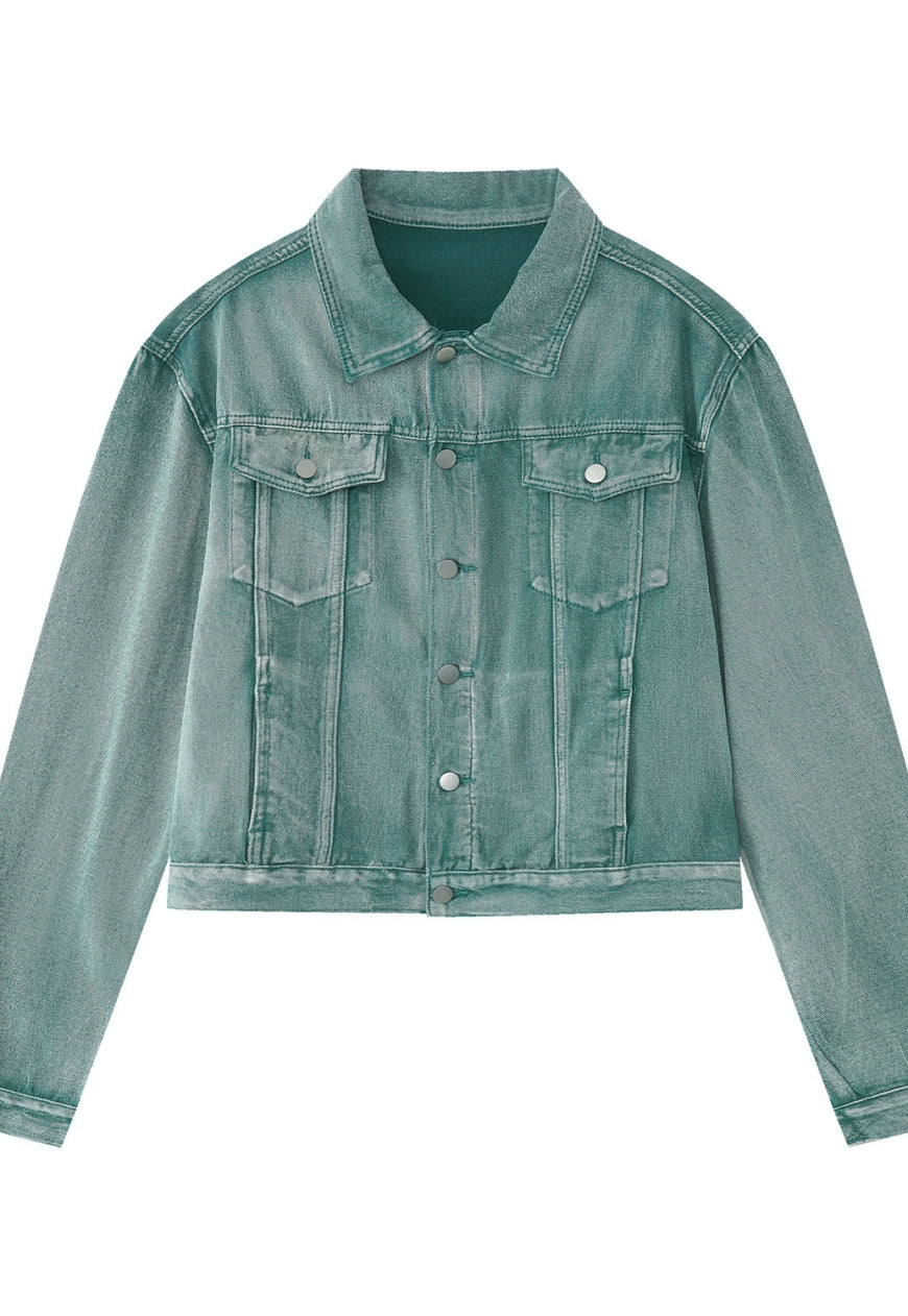 Men's spring summer casual denim suit