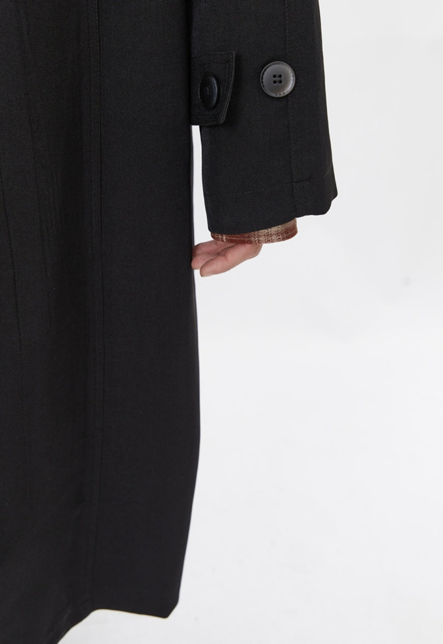 Men's Fashionable long trench coat