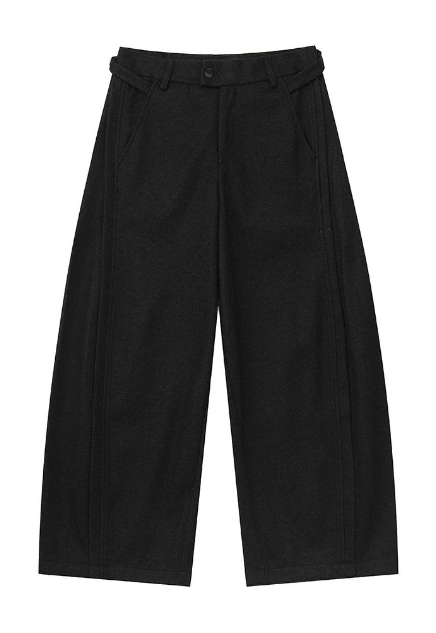 Men's Belted casual pants