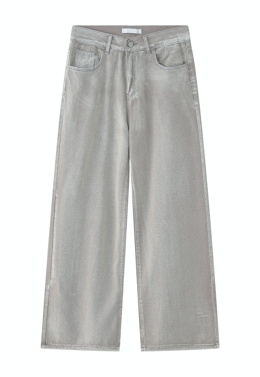 Men's spring summer casual denim suit