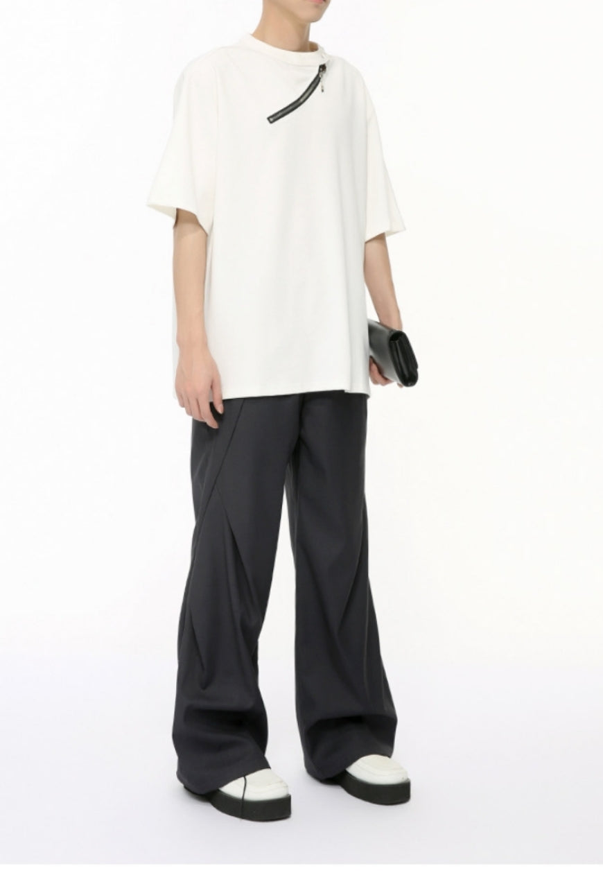 Men's pleated trousers