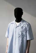 Men's Signature 3D Floral Stripe Shirt