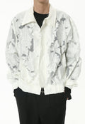 Men's short sheer jacket