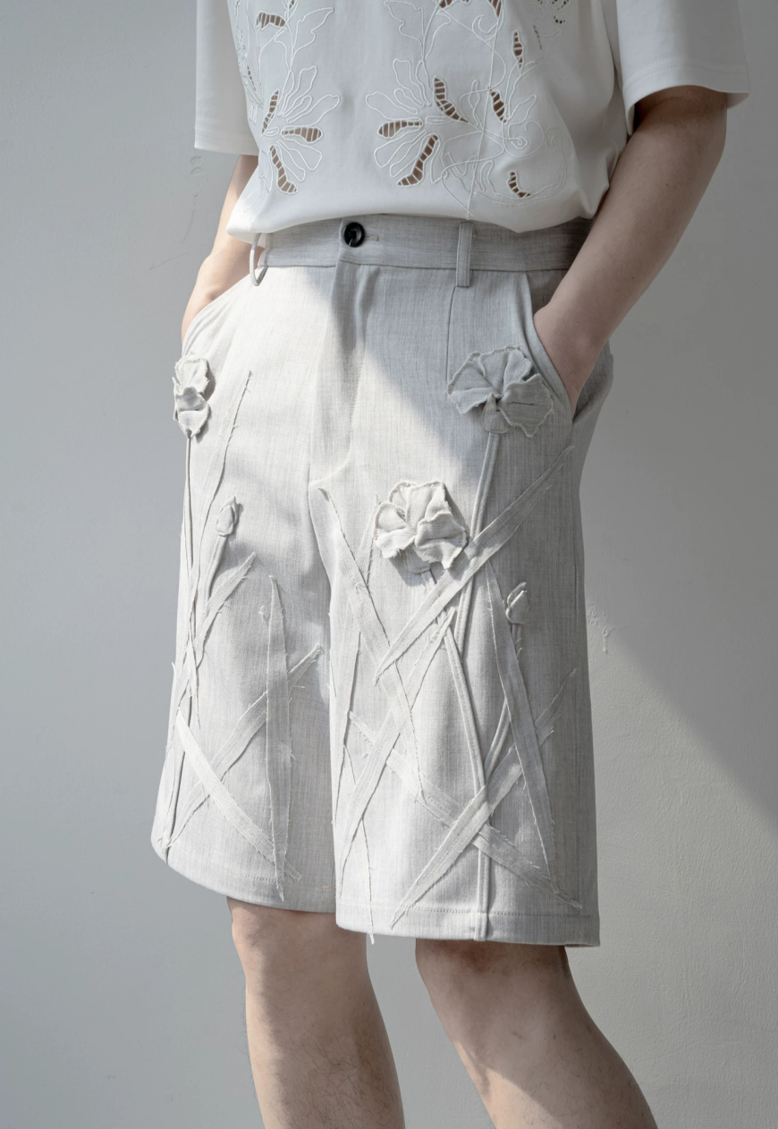 Men's Signature 3D Floral Shorts