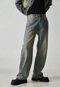 Men's vintage distressed jeans