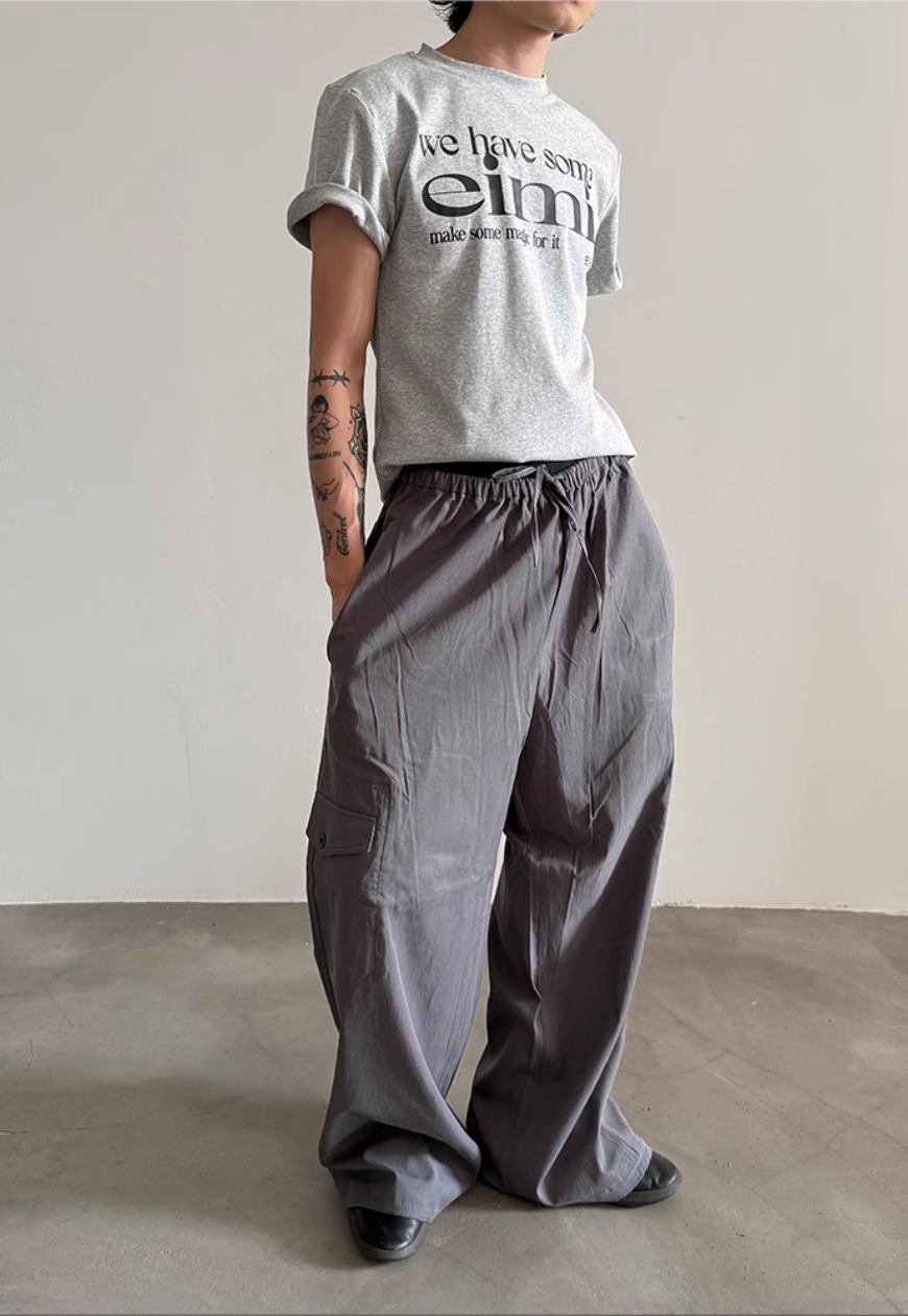 Men's Tencel drape workwear pants