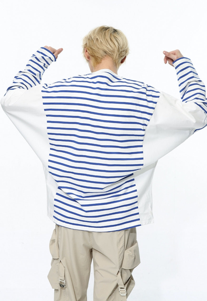 Men's striped design T-shirt