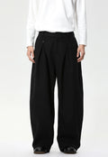 Men's Retro patchwork trousers