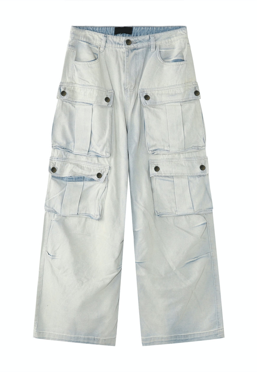 Unisex Decorative chain trousers
