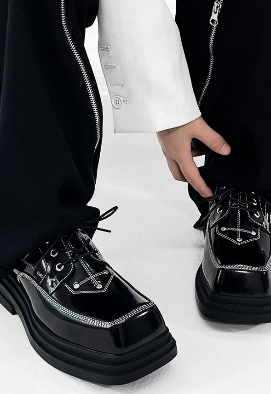Men's Premium Square Toe Derby shoes