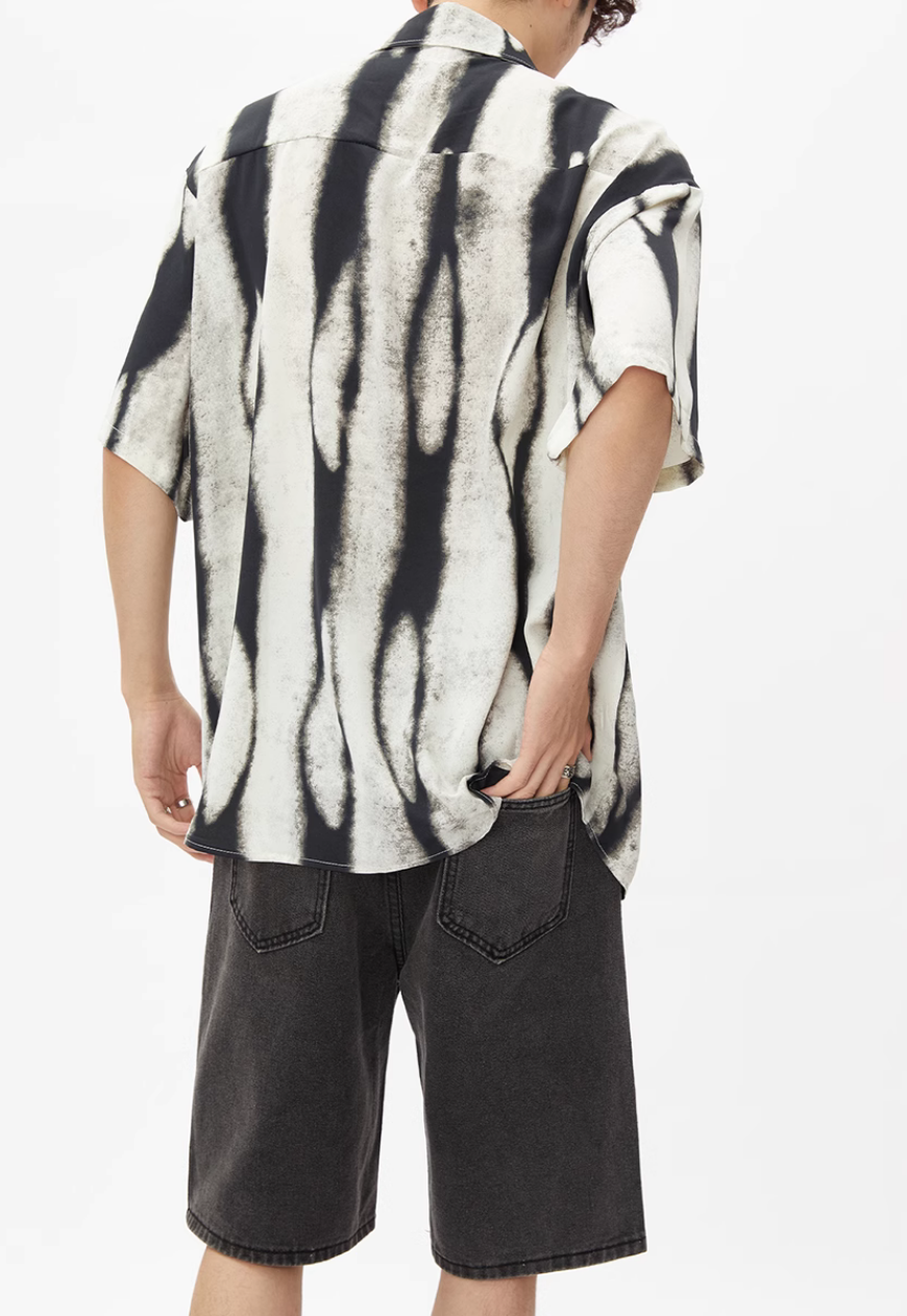 Men's summer floral shirt