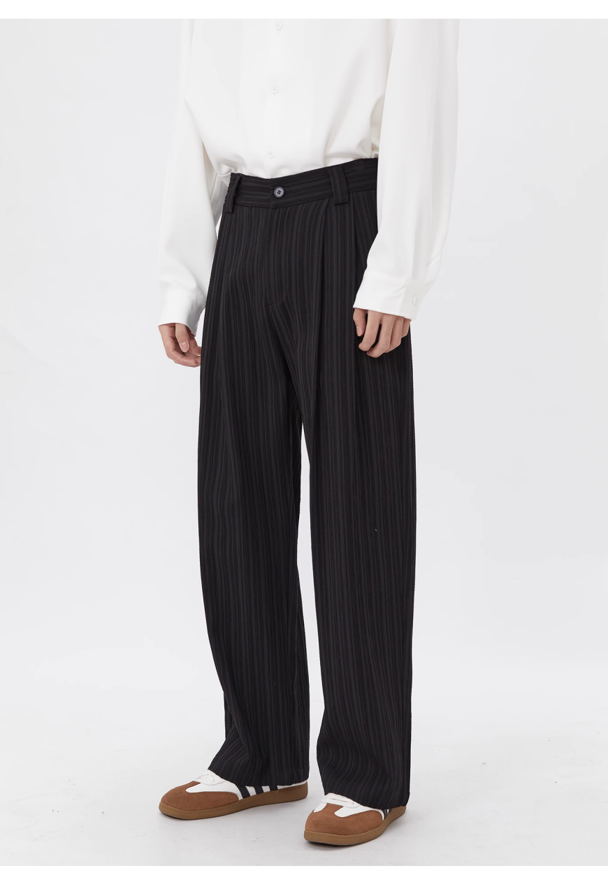 Men's dark pattern casual pants