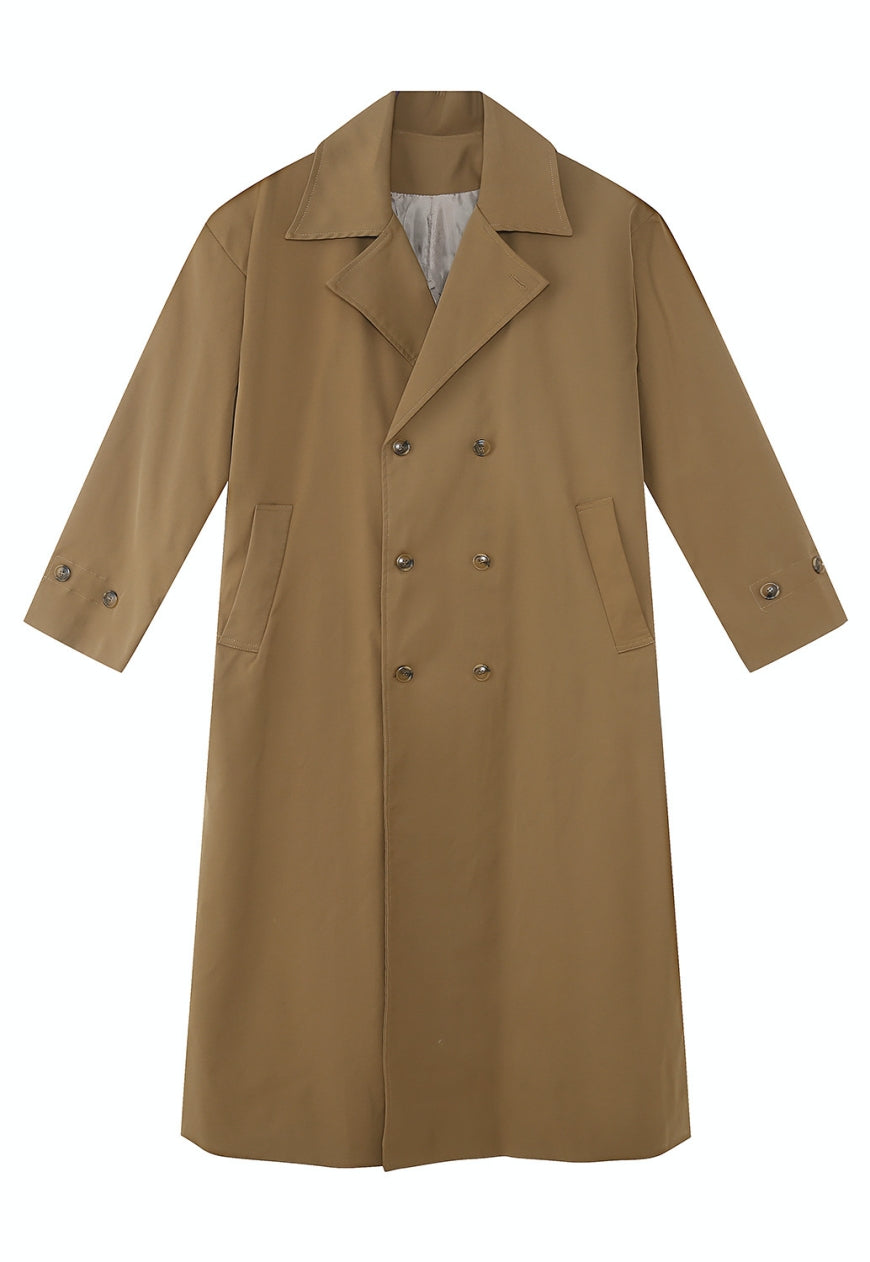 Men's Laceable double-breasted coat