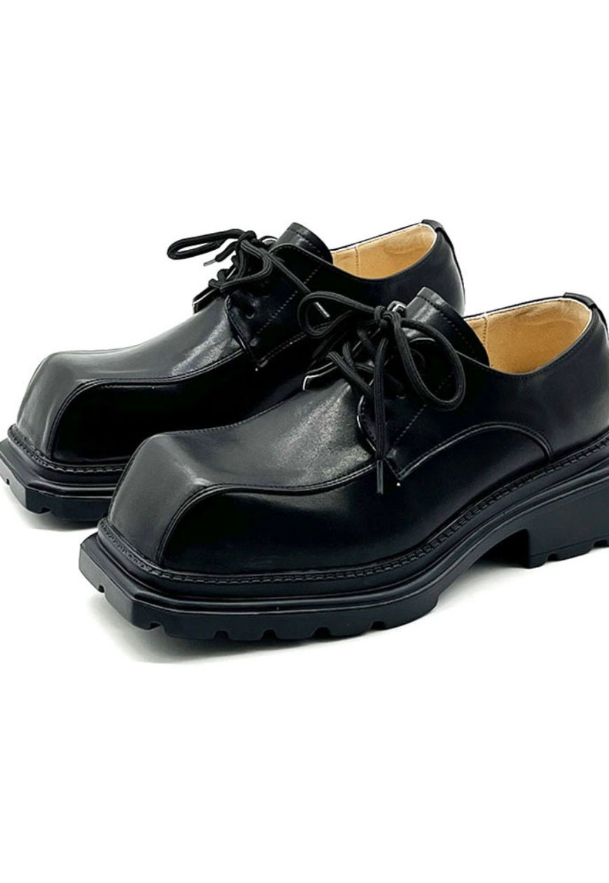 Men's Premium big toe derby shoes