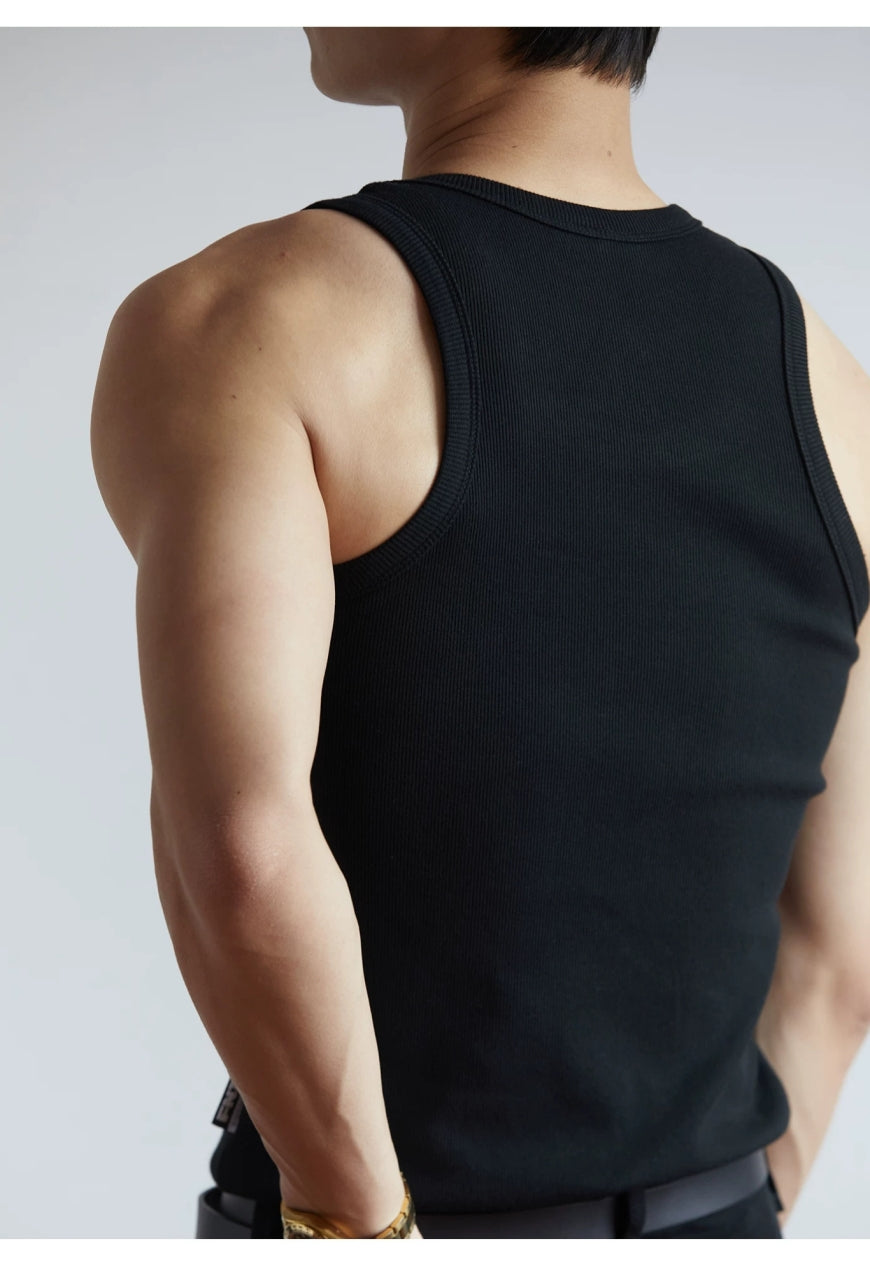 Men's Ribbed Muscle Tank