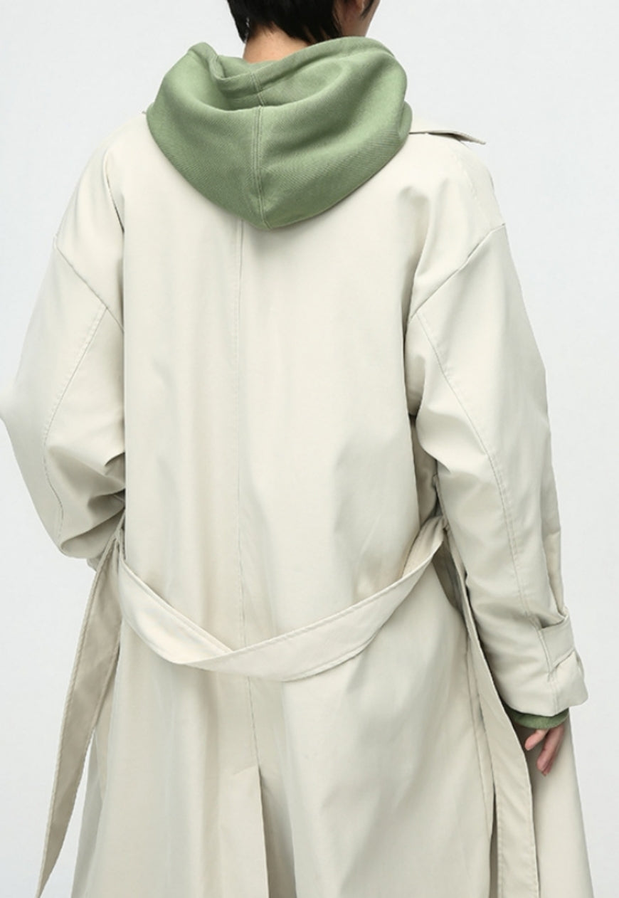 Men's Laceable double-breasted coat