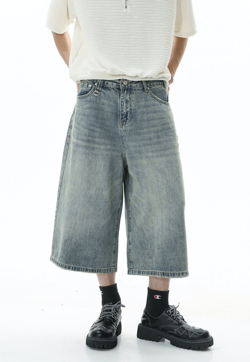 Men's hip hop loose jeans