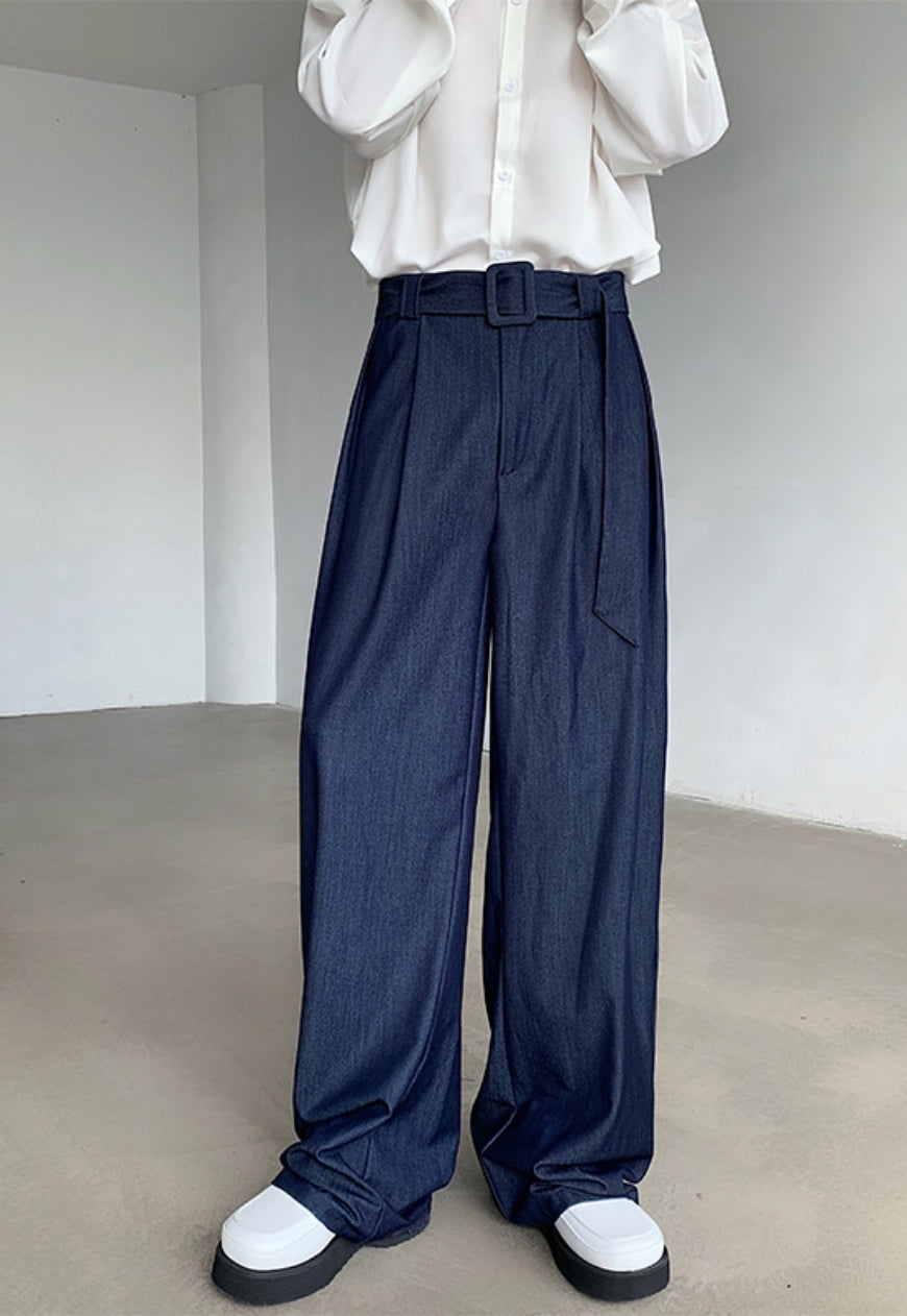 Men's Fashion blue pants