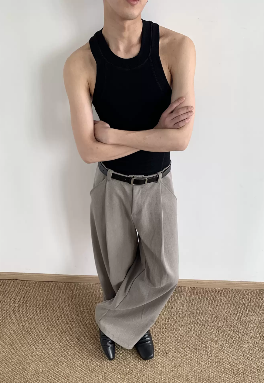 Men's Sculpted U-Neck Tank