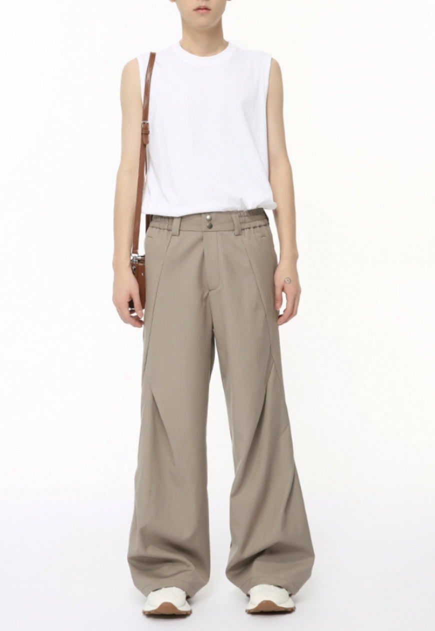 Men's pleated trousers