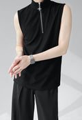 Men's Premium Half Zip Vest