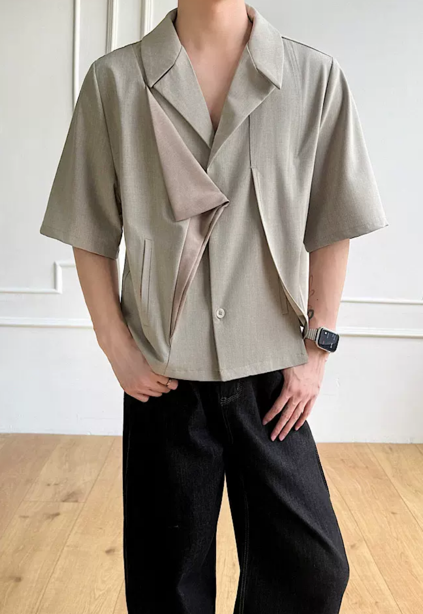 Men's Heritage Layered Blazer Shirt