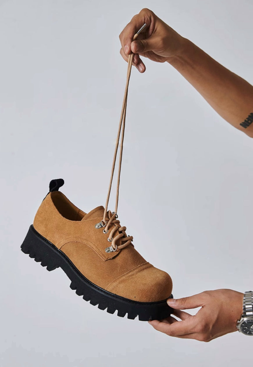 Unisex suede derby shoes AW Vol.2
