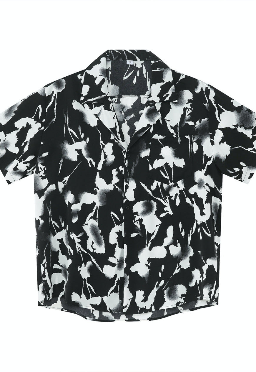 Men's Loose Vintage Floral Shirt SS2023 VOL.3