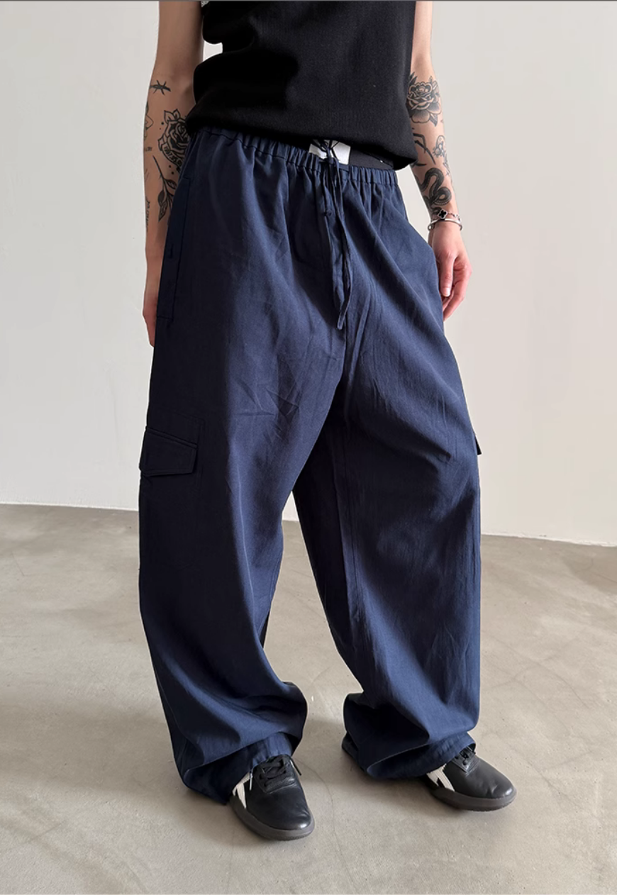 Men's Tencel drape workwear pants