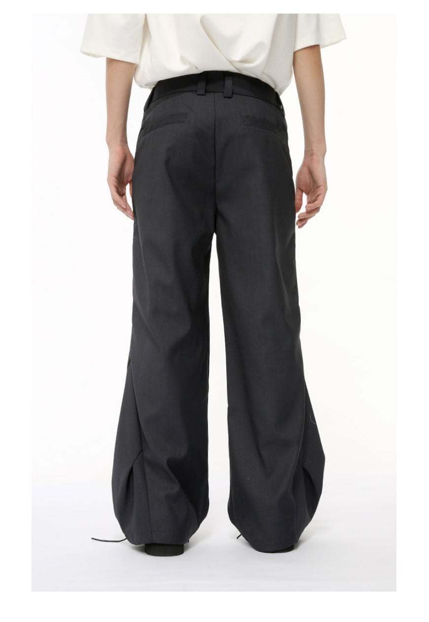 Men's pleated trousers