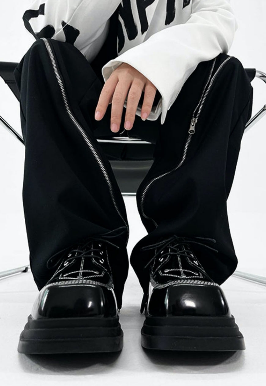 Men's Premium Square Toe Derby shoes