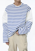 Men's striped design T-shirt