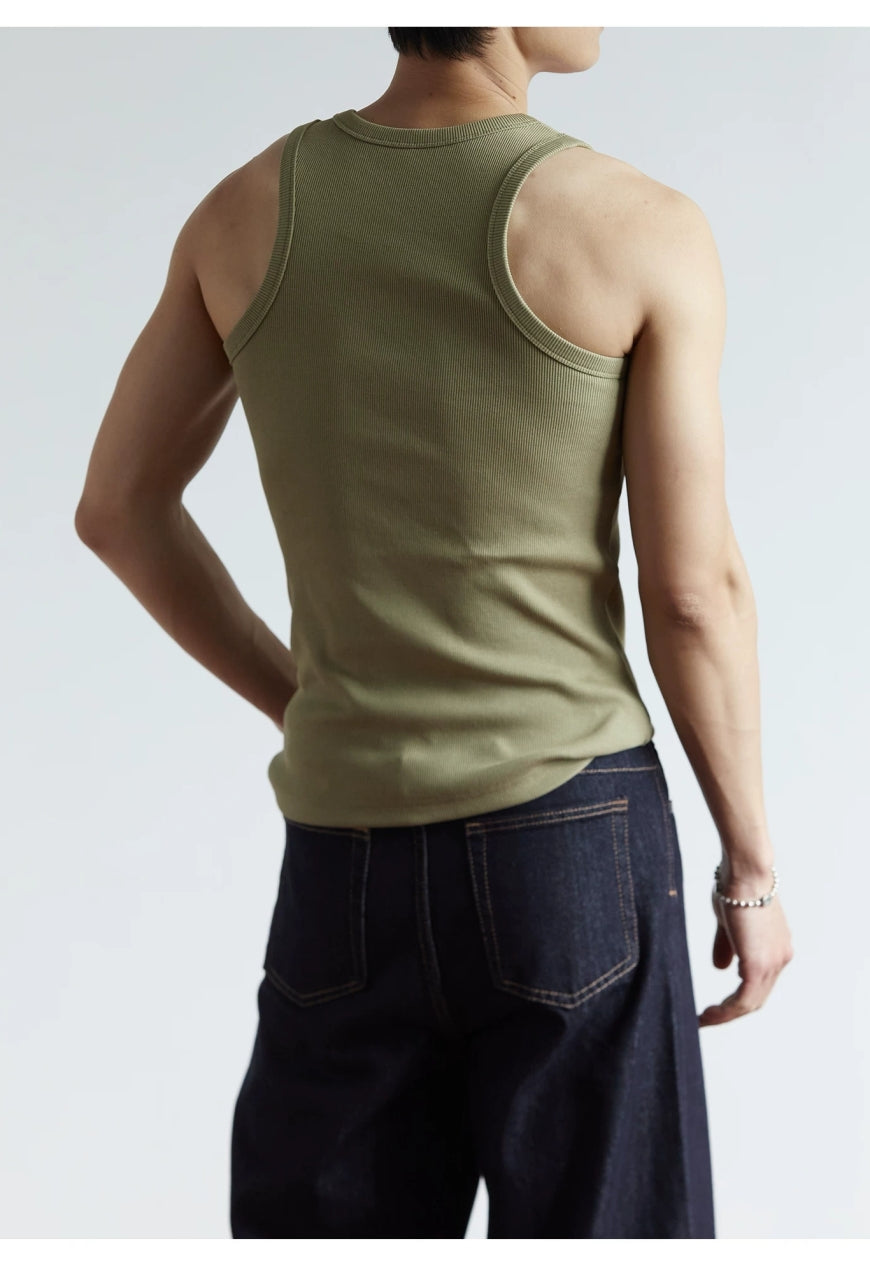 Men's Ribbed Muscle Tank