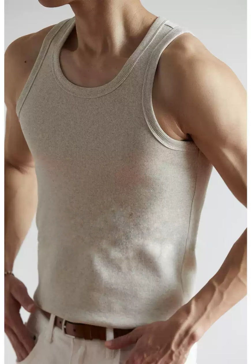 Men's Ribbed Muscle Tank