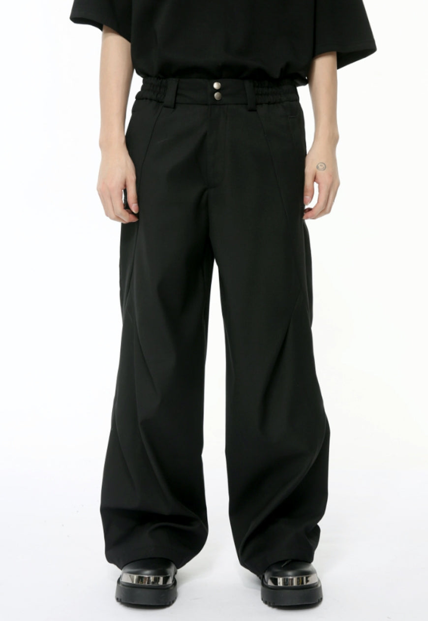 Men's pleated trousers