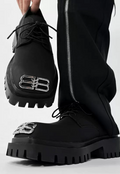 Men's matte derby shoes