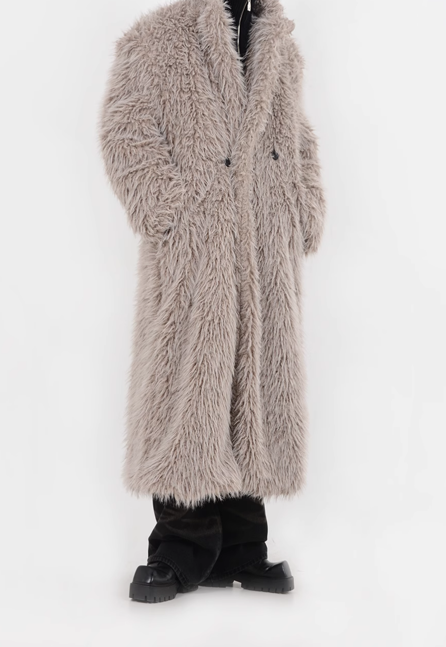 Unisex oversize fashion coat
