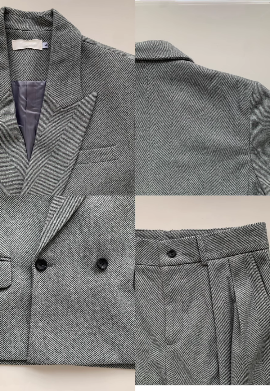 Men's Designed thick suit set