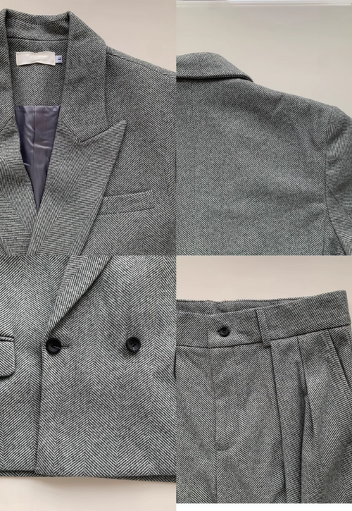 Men's Designed thick suit set