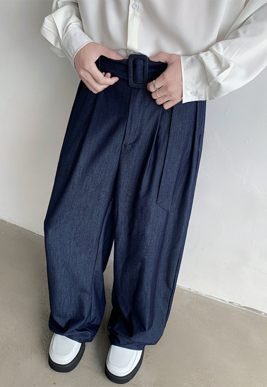 Men's Fashion blue pants