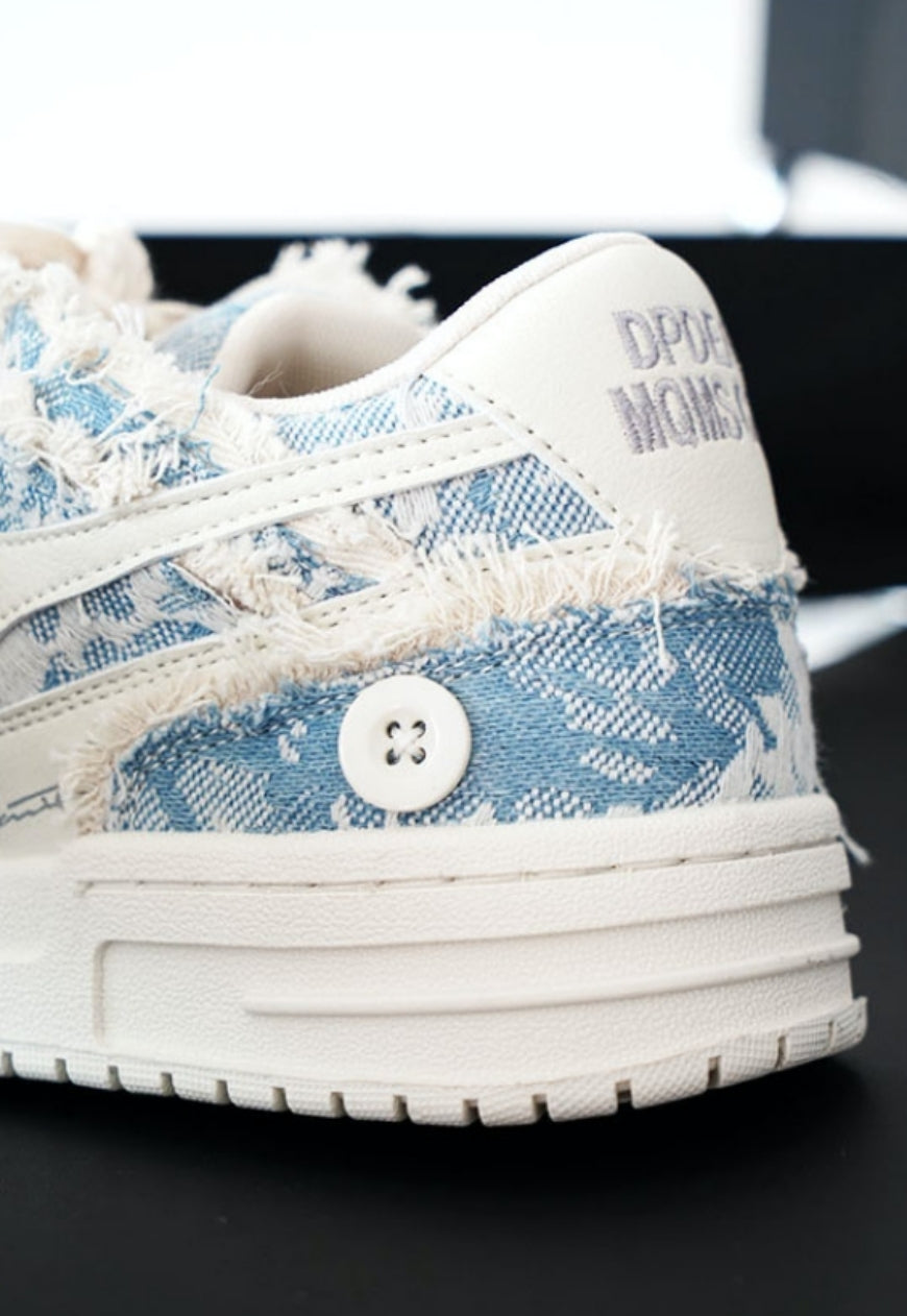 Unisex retro moral training shoes